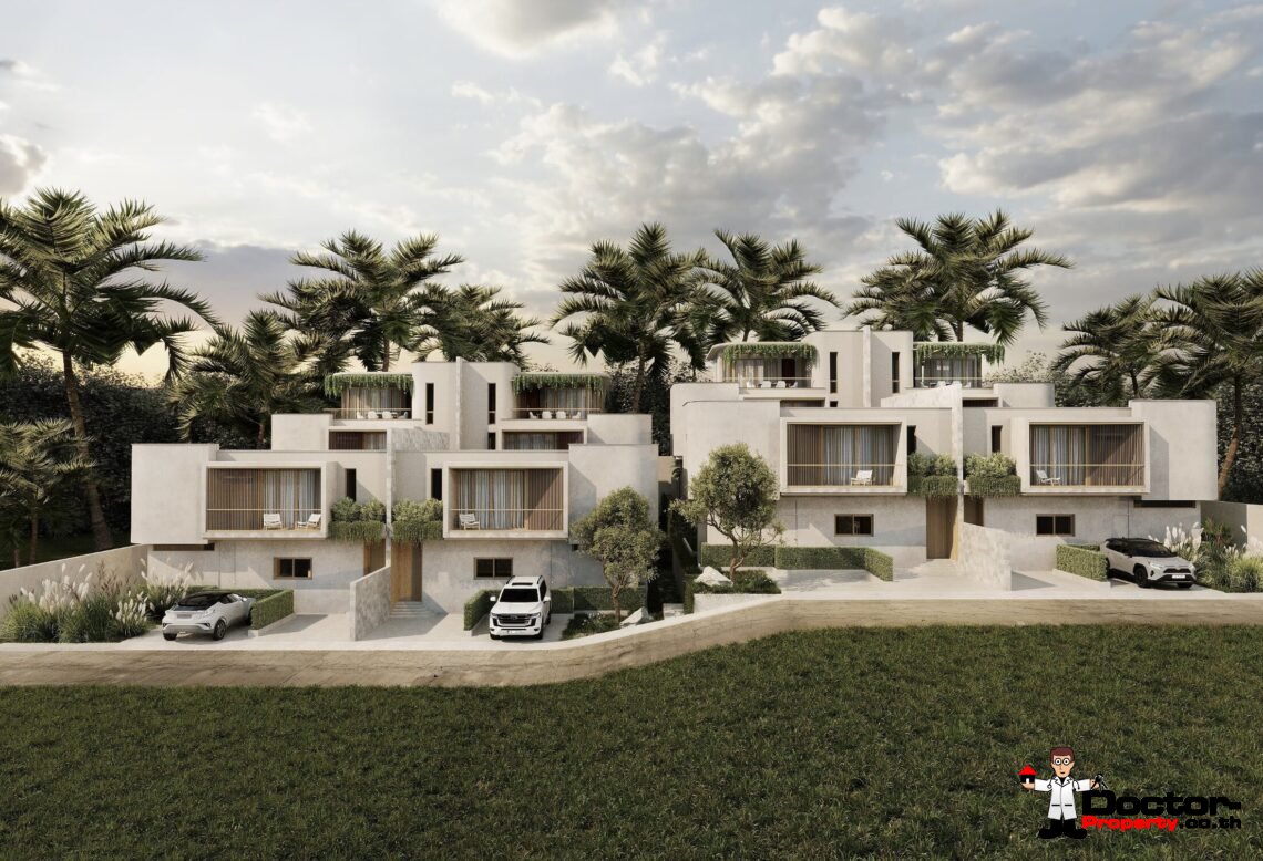 Semi Detached 4-5 Bedroom Pool Villa in Bo Phut, Koh Samui