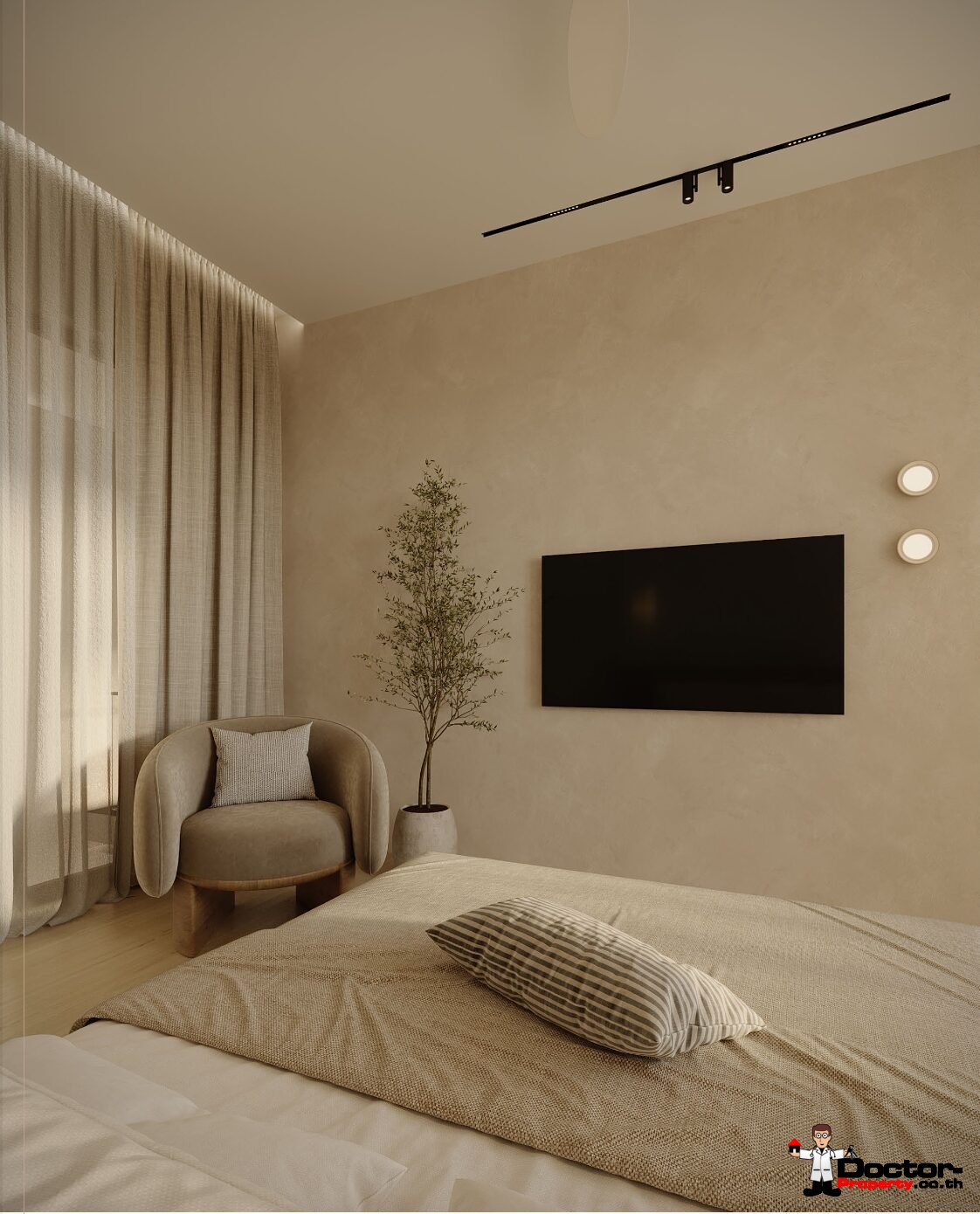 Semi Detached 4-5 Bedroom Pool Villa in Bo Phut, Koh Samui