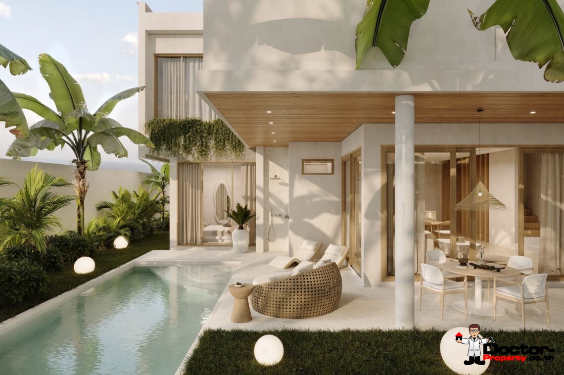 Semi Detached 4-5 Bedroom Pool Villa in Bo Phut, Koh Samui