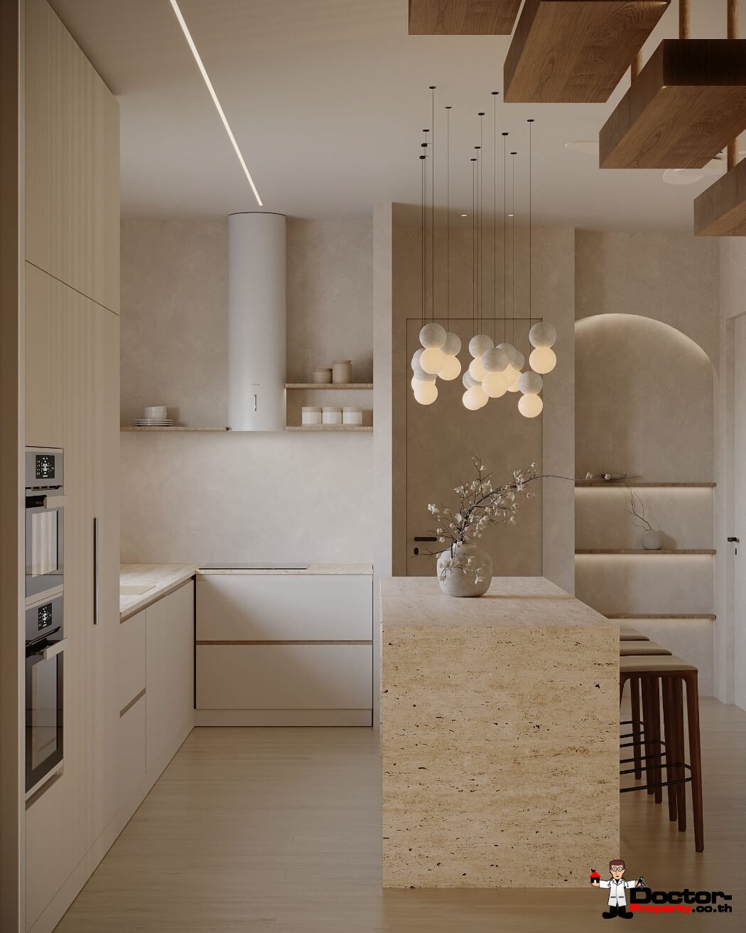 Semi Detached 4-5 Bedroom Pool Villa in Bo Phut, Koh Samui