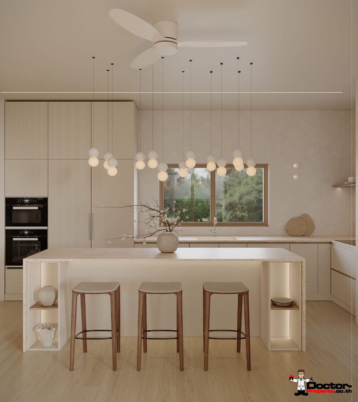 Semi Detached 4-5 Bedroom Pool Villa in Bo Phut, Koh Samui