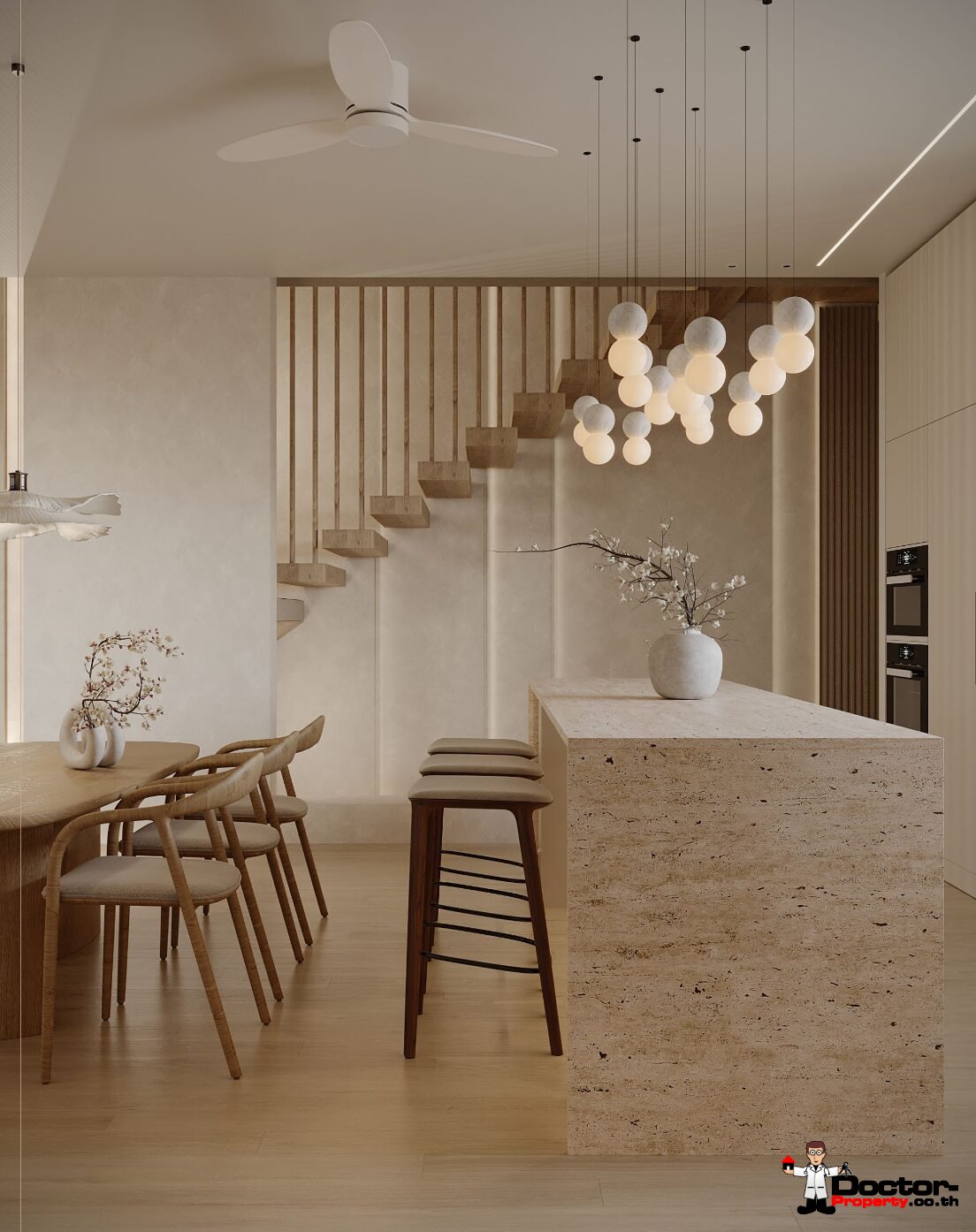 Semi Detached 4-5 Bedroom Pool Villa in Bo Phut, Koh Samui