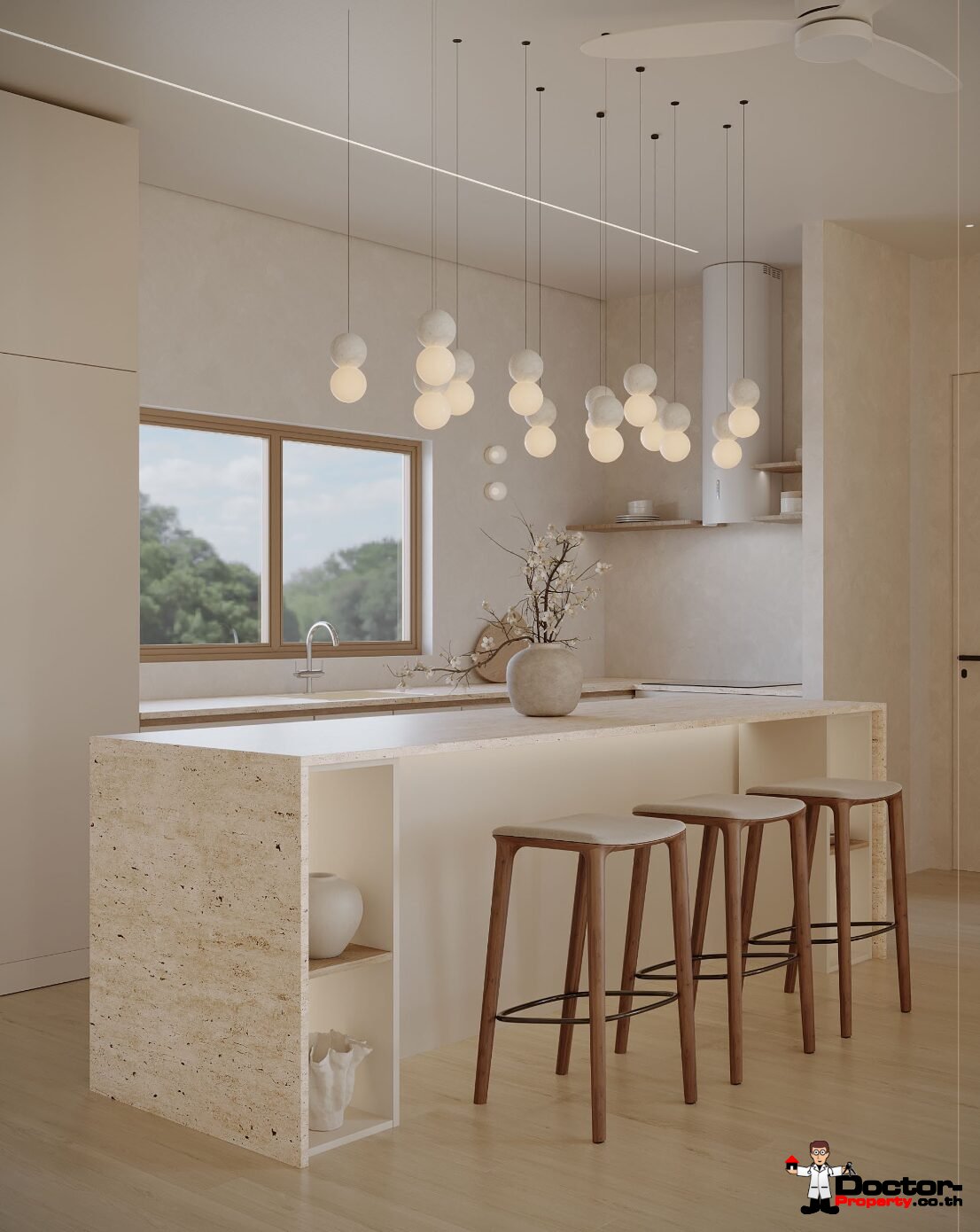 Semi Detached 4-5 Bedroom Pool Villa in Bo Phut, Koh Samui