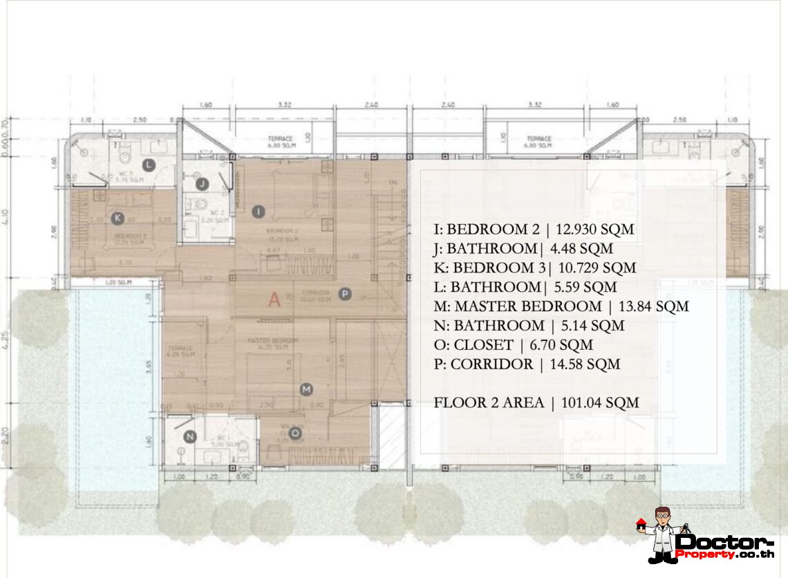 Semi Detached 4-5 Bedroom Pool Villa in Bo Phut, Koh Samui