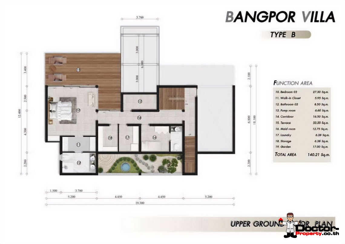 Modern 3 Bedroom Pool Villa in Bang Por, Koh Samui – For Sale