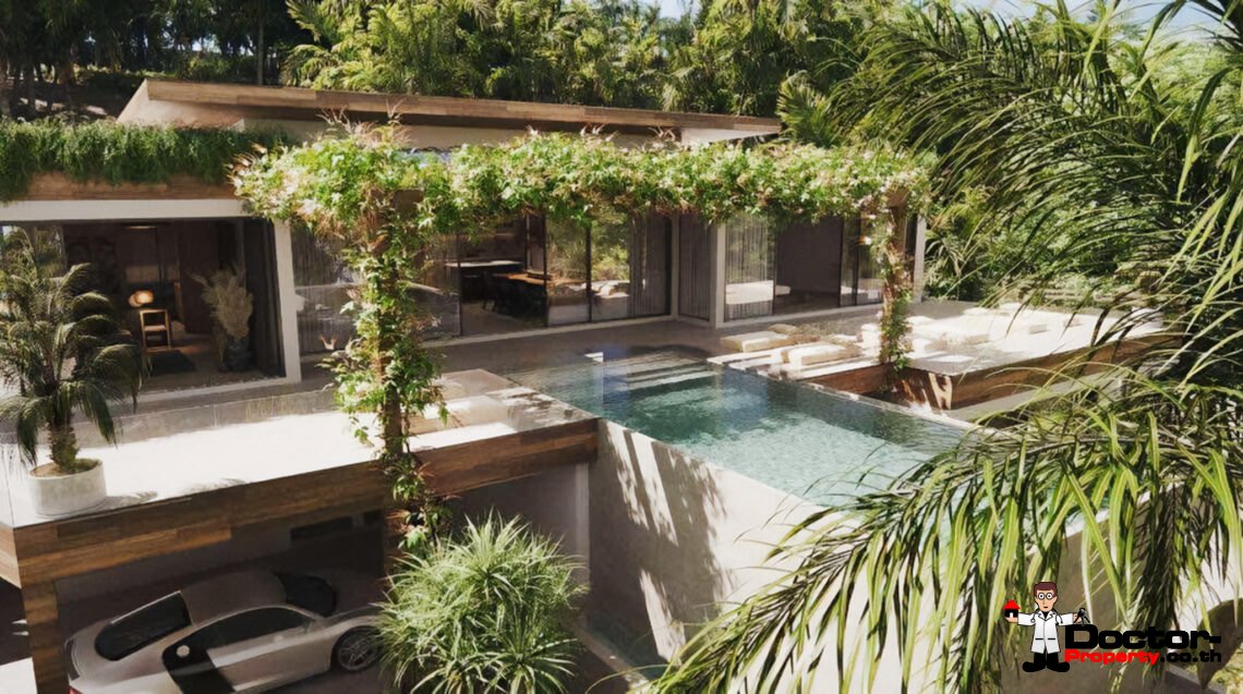 Modern 3 Bedroom Pool Villa in Bang Por, Koh Samui – For Sale