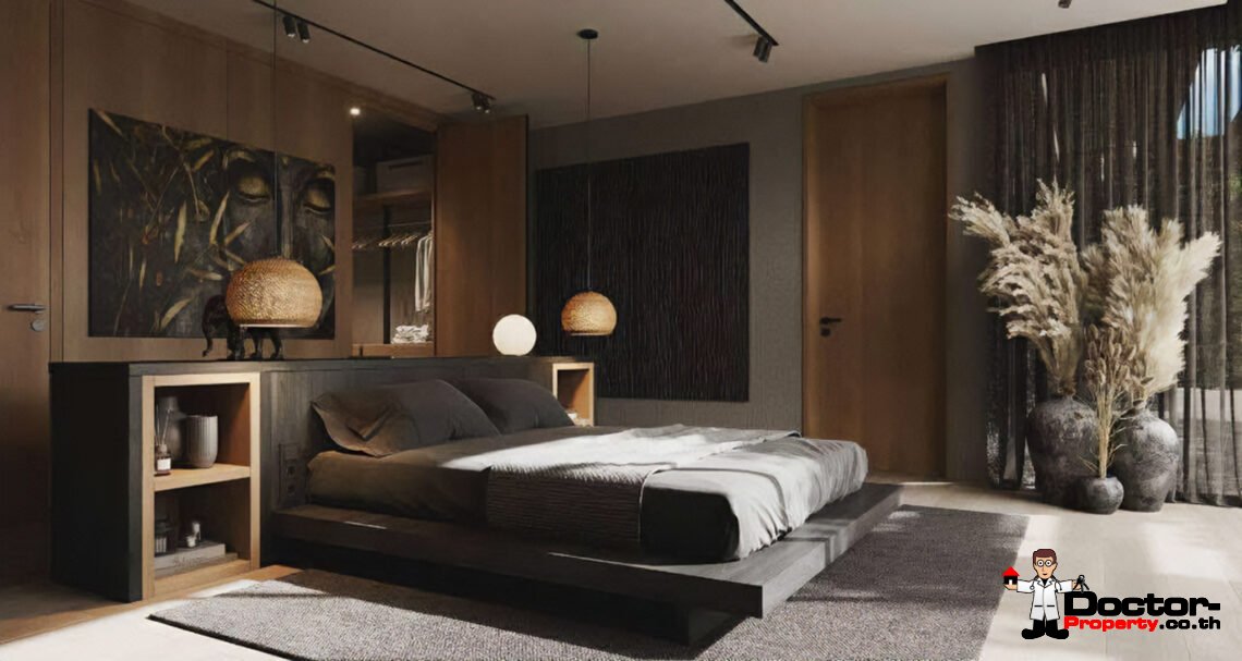 Modern 3 Bedroom Pool Villa in Bang Por, Koh Samui – For Sale