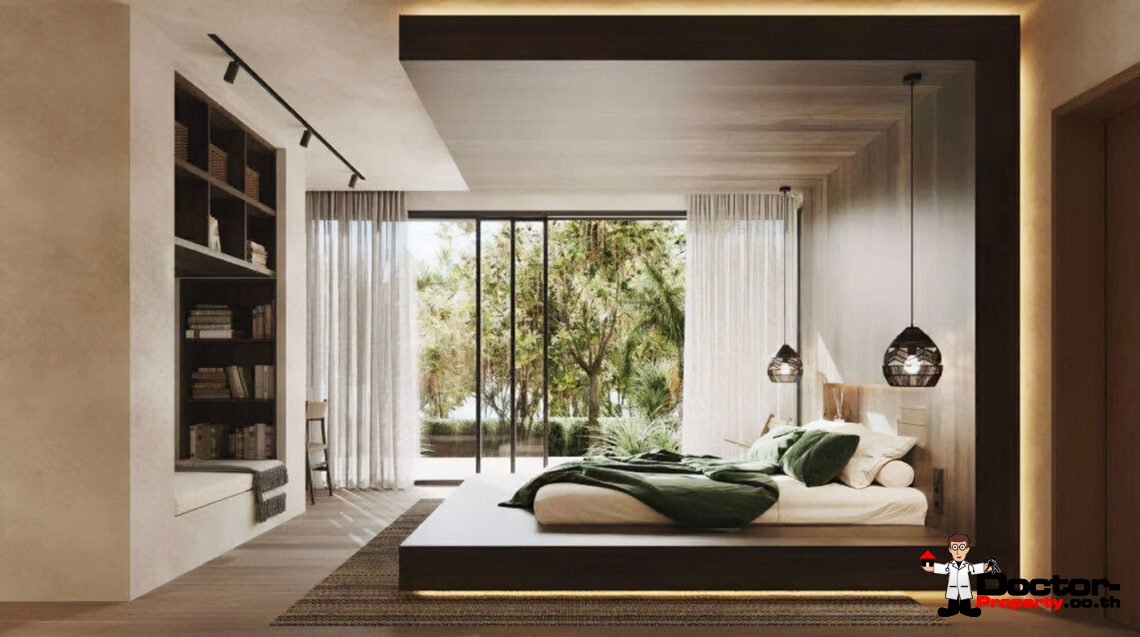 Modern 3 Bedroom Pool Villa in Bang Por, Koh Samui – For Sale