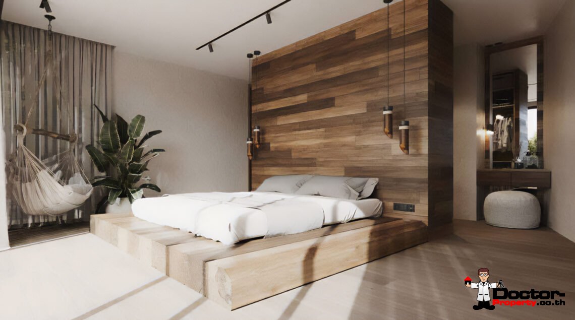 Modern 3 Bedroom Pool Villa in Bang Por, Koh Samui – For Sale