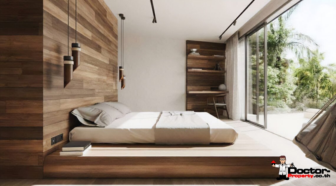 Modern 3 Bedroom Pool Villa in Bang Por, Koh Samui – For Sale