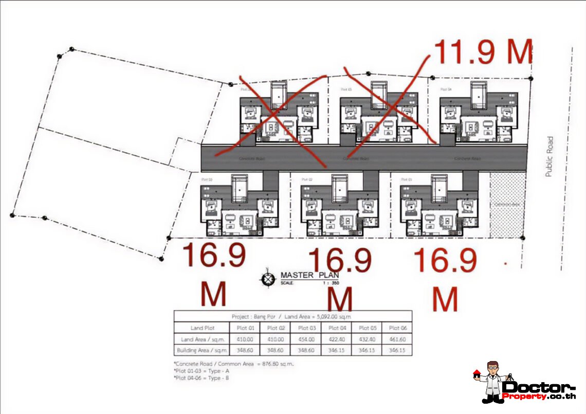 Modern 3 Bedroom Pool Villa in Bang Por, Koh Samui – For Sale