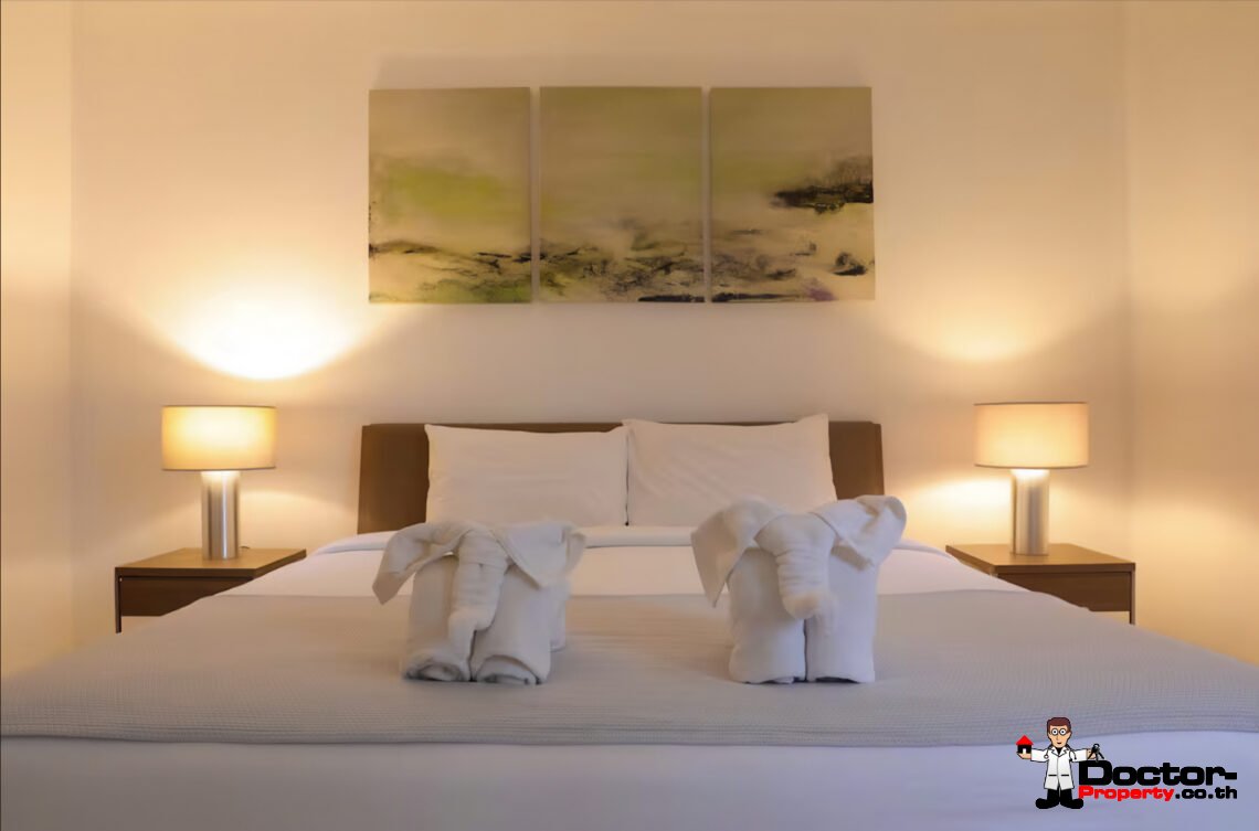 Luxury 4 Bedroom Pool Villa with Sea View in Plai Laem, Koh Samui – For Sale