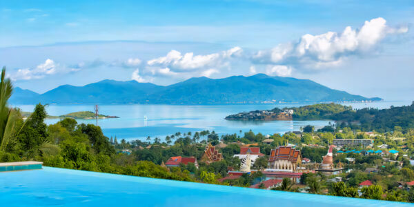 Luxury 4 Bedroom Pool Villa with Sea View in Plai Laem, Koh Samui – For Sale