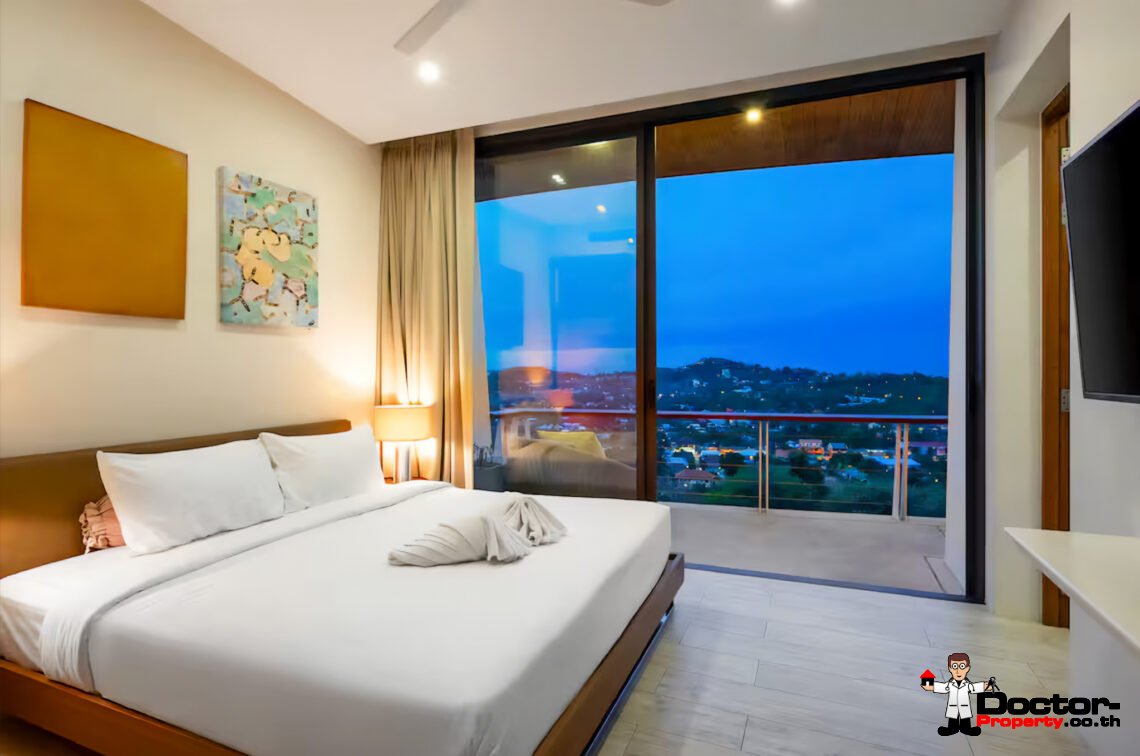 Luxury 4 Bedroom Pool Villa with Sea View in Plai Laem, Koh Samui – For Sale