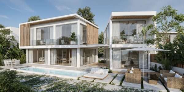 Luxury Modern 4 Bedroom Pool Villa with Sea View in Plai Laem, Koh Samui – For Sale