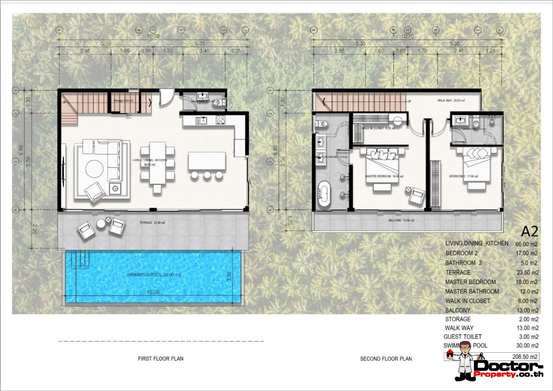 Luxury Modern 4 Bedroom Pool Villa with Sea View in Plai Laem, Koh Samui – For Sale