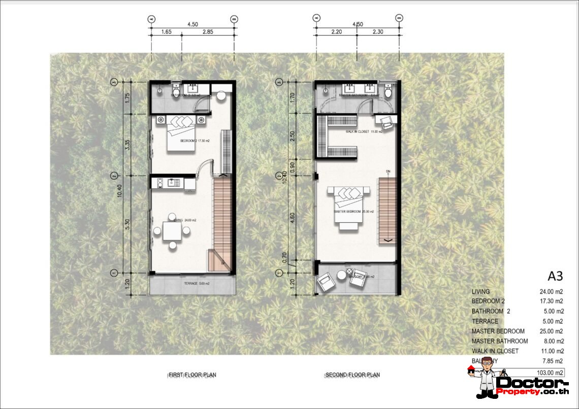 Luxury Modern 4 Bedroom Pool Villa with Sea View in Plai Laem, Koh Samui – For Sale