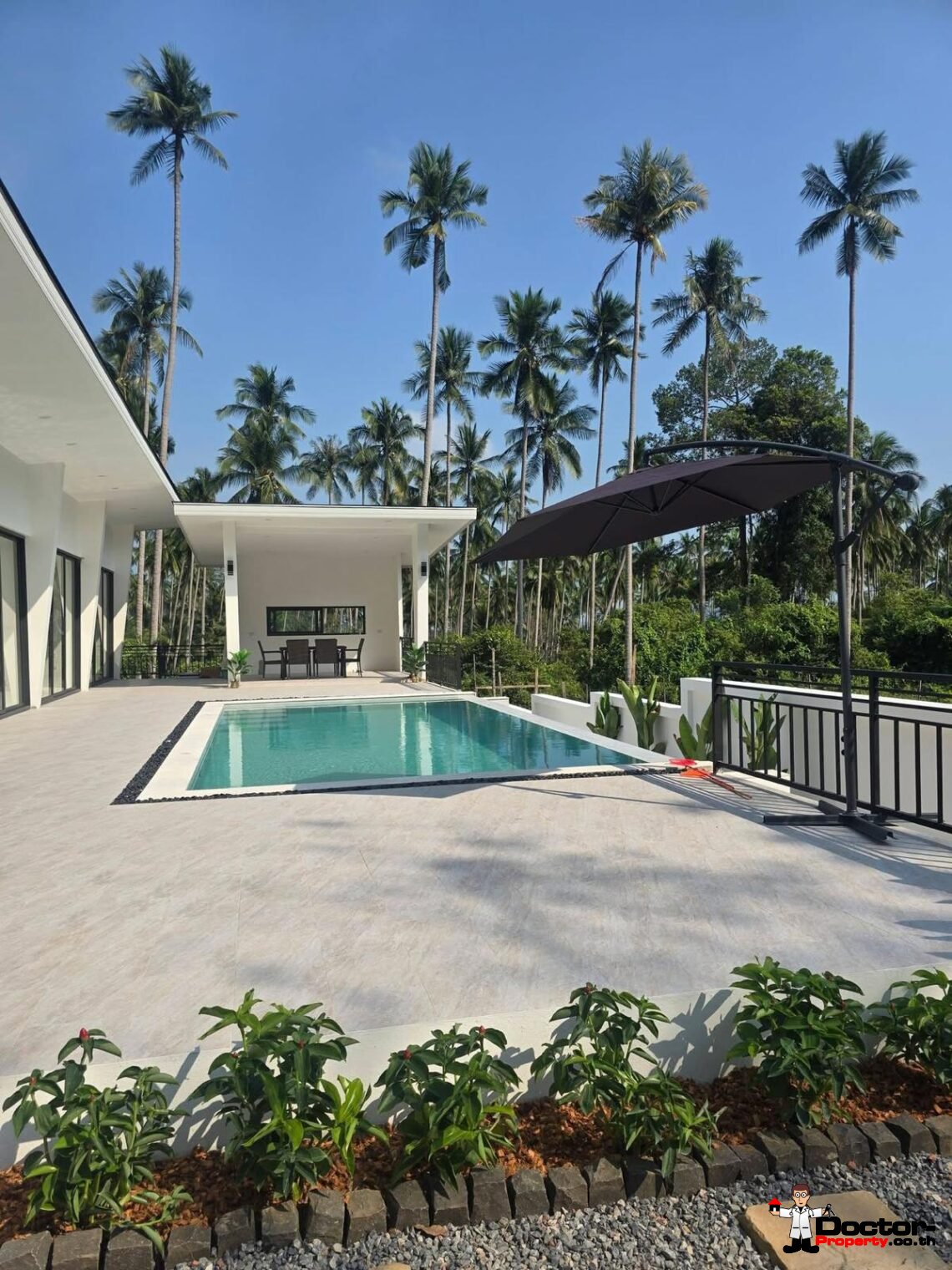 Tropical 3 Bedroom Pool Villa in Na Mueang, Koh Samui – For Sale