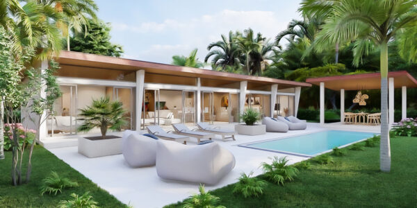 Tropical 2-3 Bedroom Pool Villa in Na Mueang, Koh Samui – For Sale