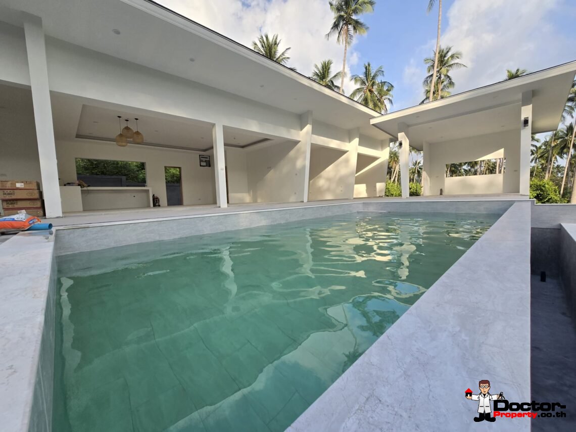 Tropical 3 Bedroom Pool Villa in Na Mueang, Koh Samui – For Sale