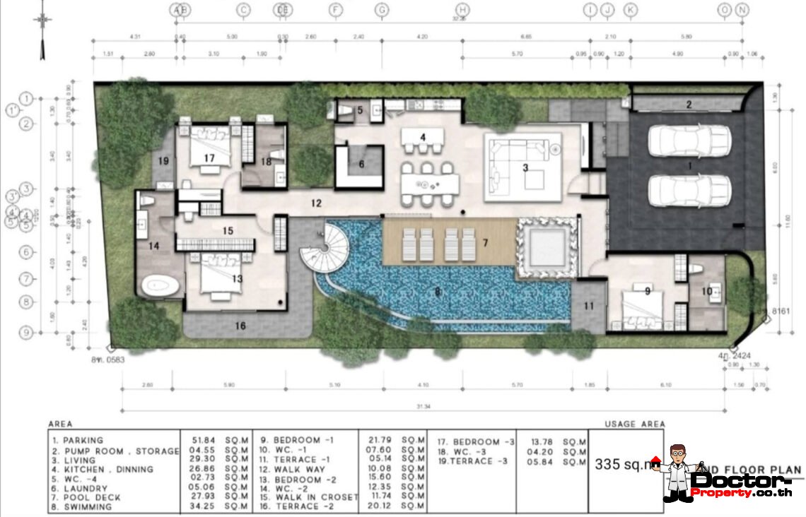 Modern 3 Bedroom Pool Villa in Laem Sor, Koh Samui – For Sale