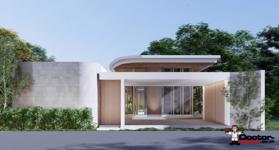 Modern 3 Bedroom Pool Villa in Laem Sor, Koh Samui – For Sale