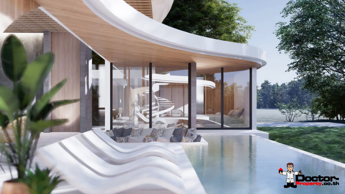 Modern 3 Bedroom Pool Villa in Laem Sor, Koh Samui – For Sale