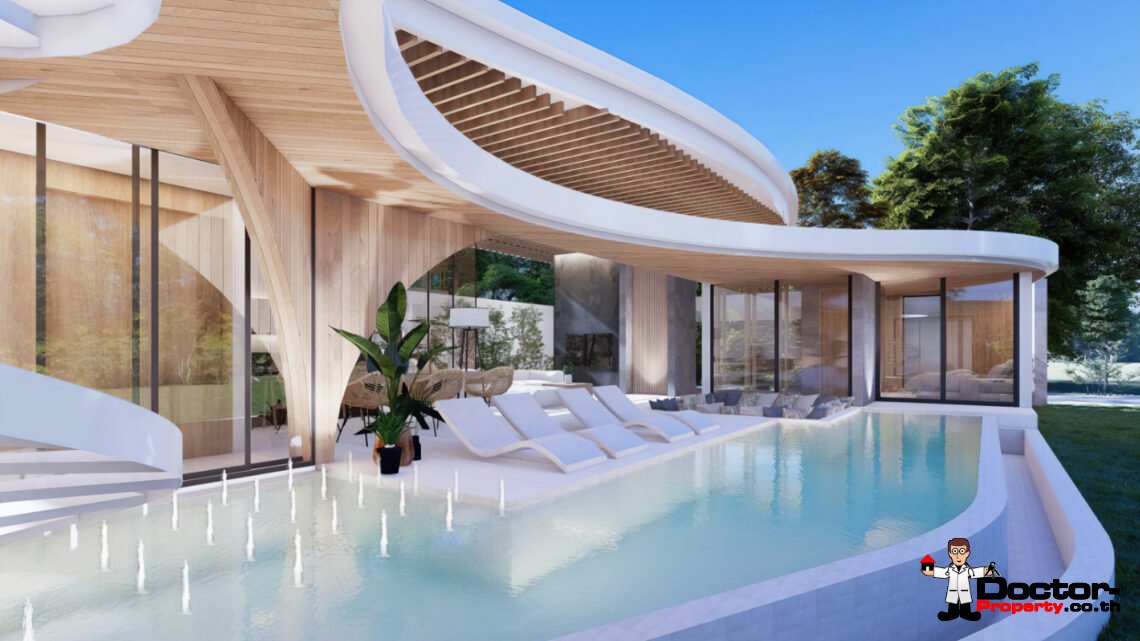 Modern 3 Bedroom Pool Villa in Laem Sor, Koh Samui – For Sale