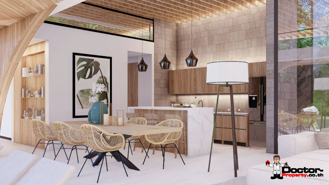 Modern 3 Bedroom Pool Villa in Laem Sor, Koh Samui – For Sale