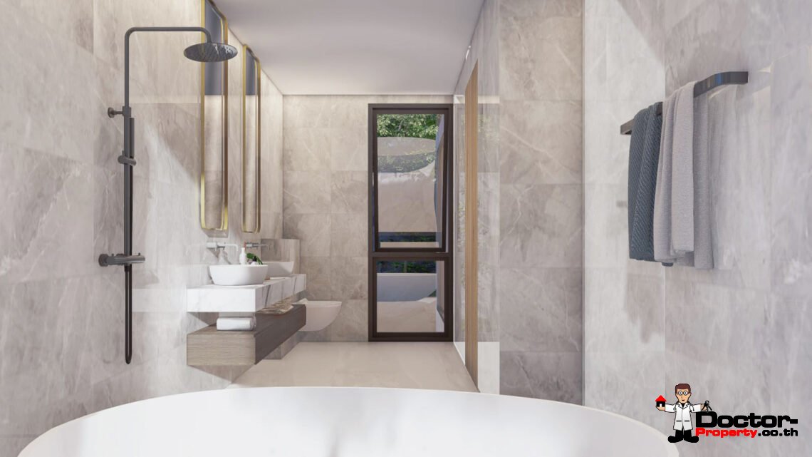 Modern 3 Bedroom Pool Villa in Laem Sor, Koh Samui – For Sale