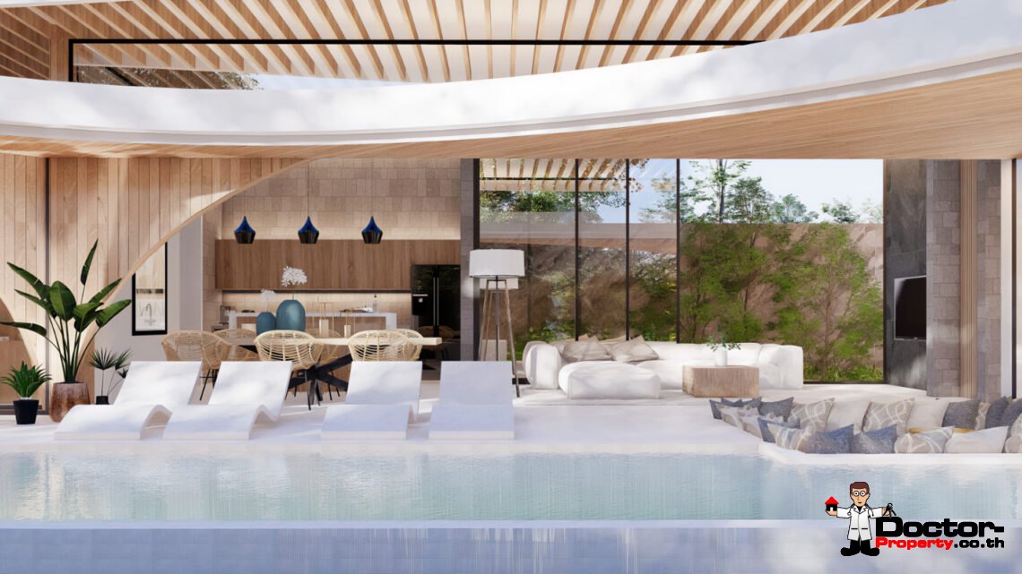 Modern 3 Bedroom Pool Villa in Laem Sor, Koh Samui – For Sale