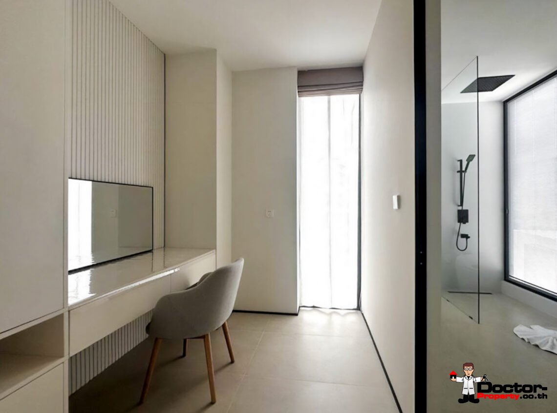 New 4 Bedroom Pool Villa with Sea View in Bang Por, Koh Samui – For Sale