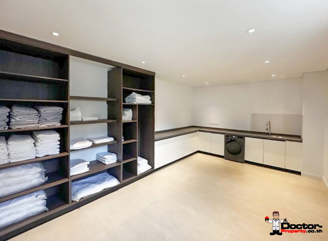 New 4 Bedroom Pool Villa with Sea View in Bang Por, Koh Samui – For Sale