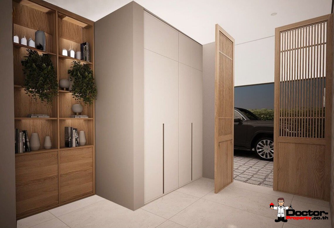 Modern 3 Bedroom Pool Villa in Bang Rak, Koh Samui – For Sale