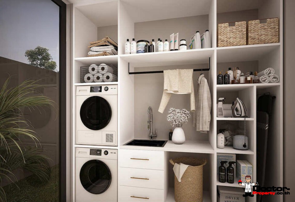 Modern 3 Bedroom Pool Villa in Bang Rak, Koh Samui – For Sale