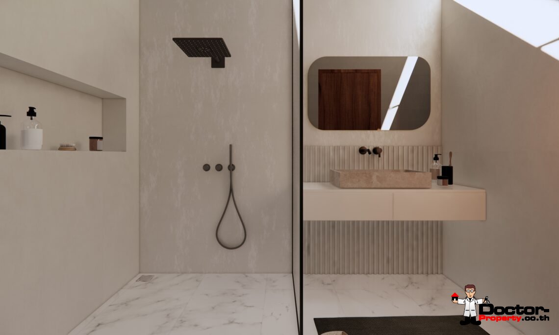 Tropical 3-4 Bedroom Pool Villa with Sea View in Lamai, Koh Samui – For Sale