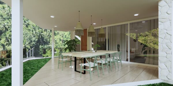 Tropical 3-4 Bedroom Pool Villa with Sea View in Lamai, Koh Samui – For Sale