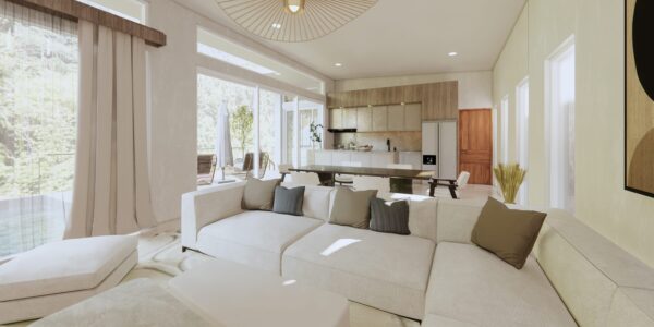 Tropical 3-4 Bedroom Pool Villa with Sea View in Lamai, Koh Samui – For Sale