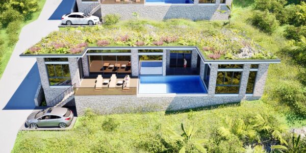 Modern 3-4 Bedroom Pool Villa with Sea View in Lamai, Koh Samui – For Sale