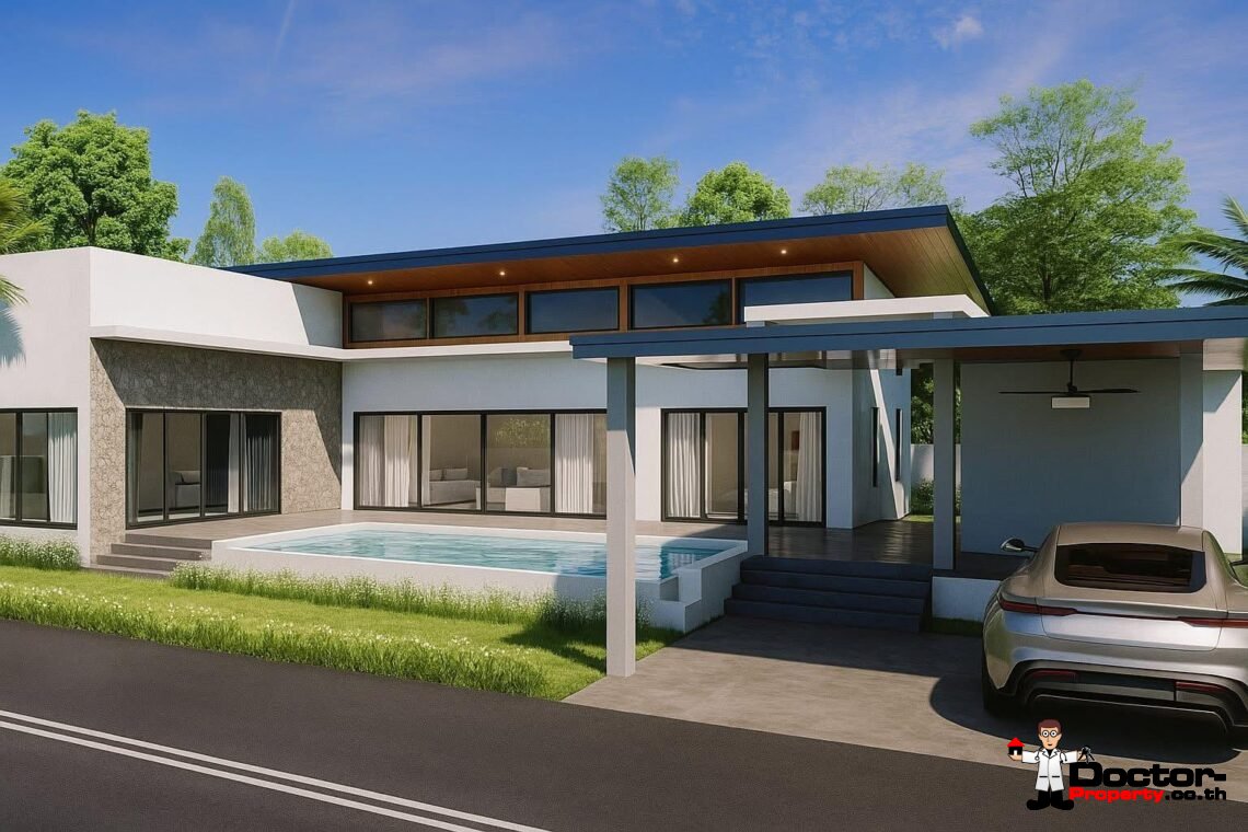 3 Bedroom Pool Villa in Ban Tai, Koh Samui – For Sale