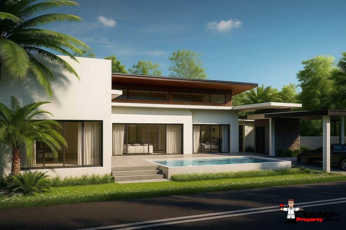 3 Bedroom Pool Villa in Ban Tai, Koh Samui – For Sale