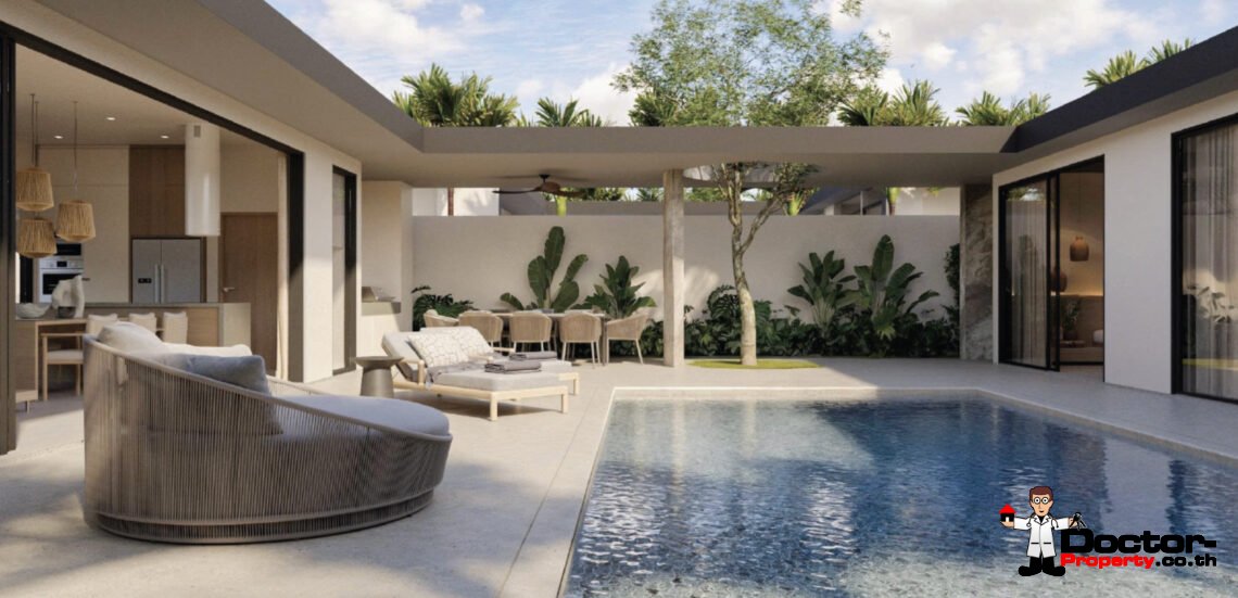 3 Bedroom Pool Villa in Plai Laem, Koh Samui – For Sale