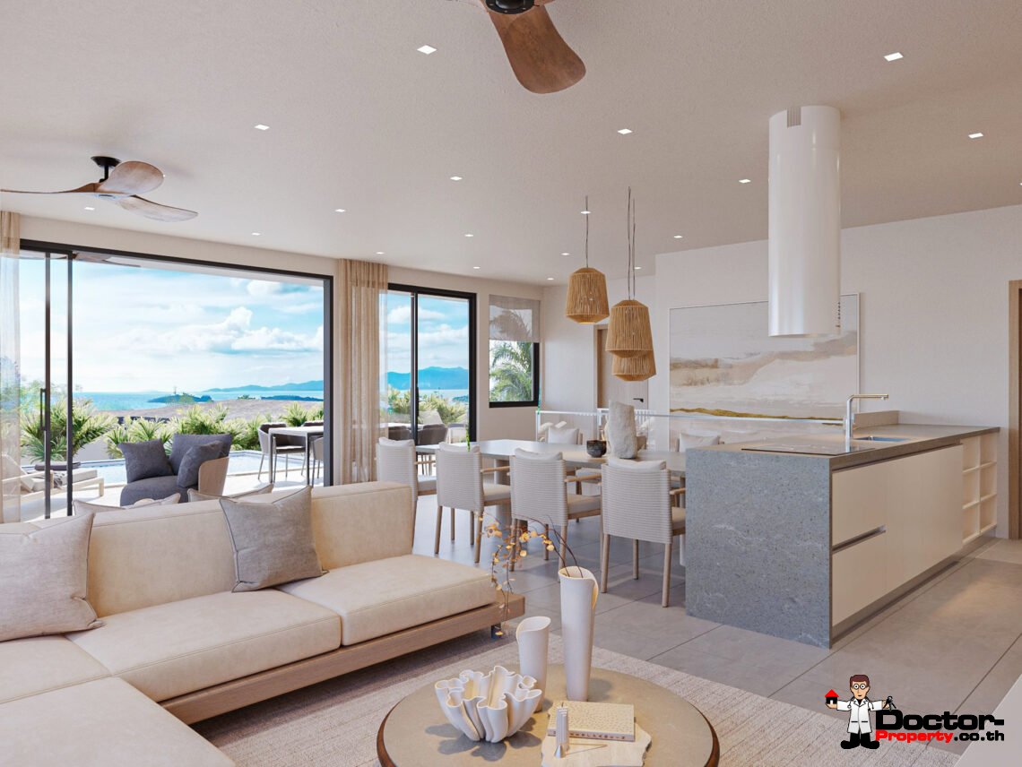 4 Bedroom Pool Villa in Plai Laem, Koh Samui – For Sale