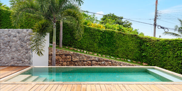 Modern 3 Bedroom Private Pool Villa with Partial Sea View in Plai Laem, Koh Samui – For Sale