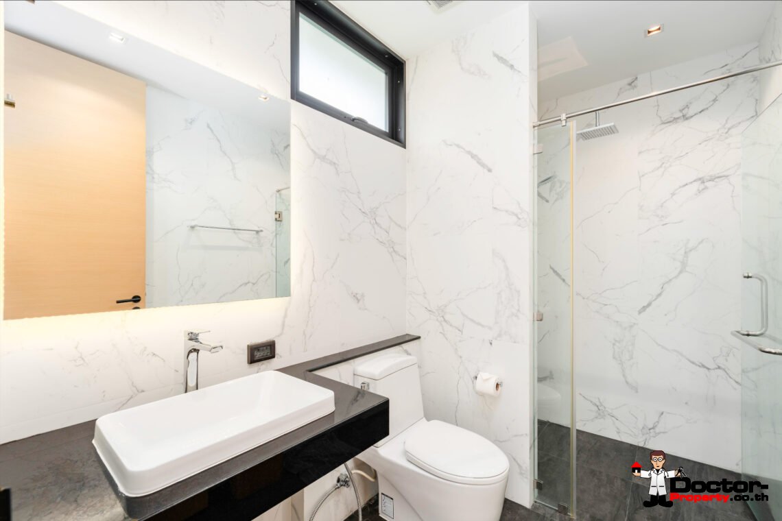 Modern 4 Bedroom Private Pool Villa with Partial Sea View in Plai Laem, Koh Samui – For Sale