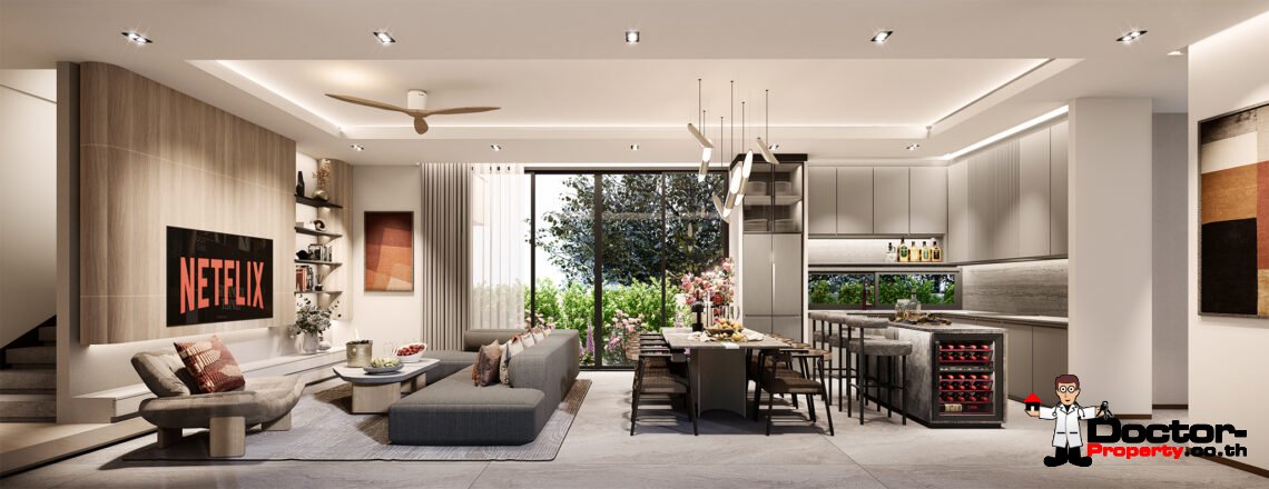 Luxury 3 Bedroom Pool Villa in Lamai, Koh Samui – For Sale