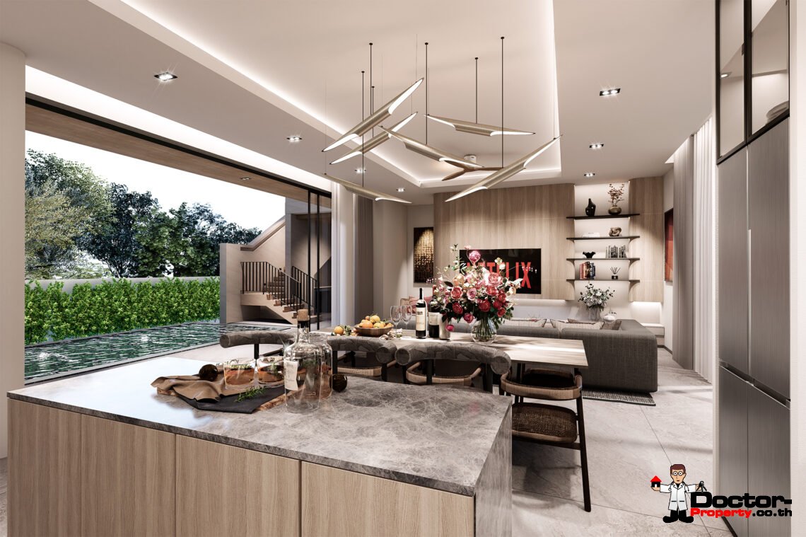 Luxury 3 Bedroom Pool Villa in Lamai, Koh Samui – For Sale