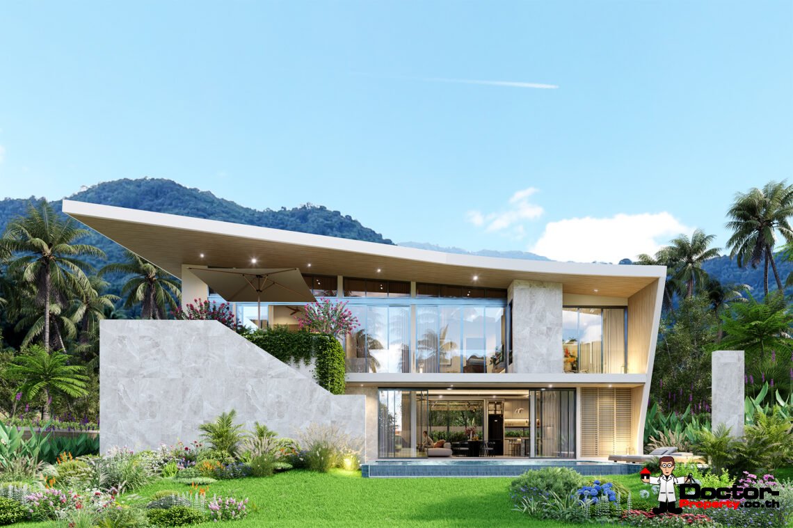 Luxury 3 Bedroom Pool Villa in Lamai, Koh Samui – For Sale