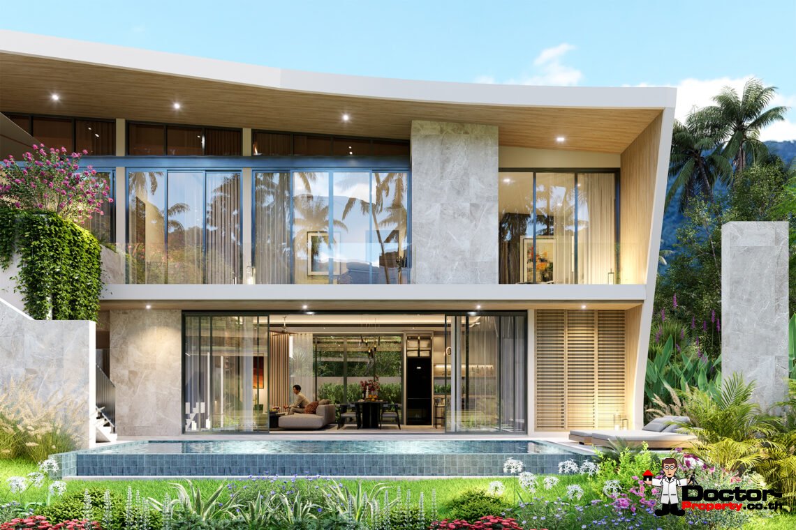 Luxury 3 Bedroom Pool Villa in Lamai, Koh Samui – For Sale