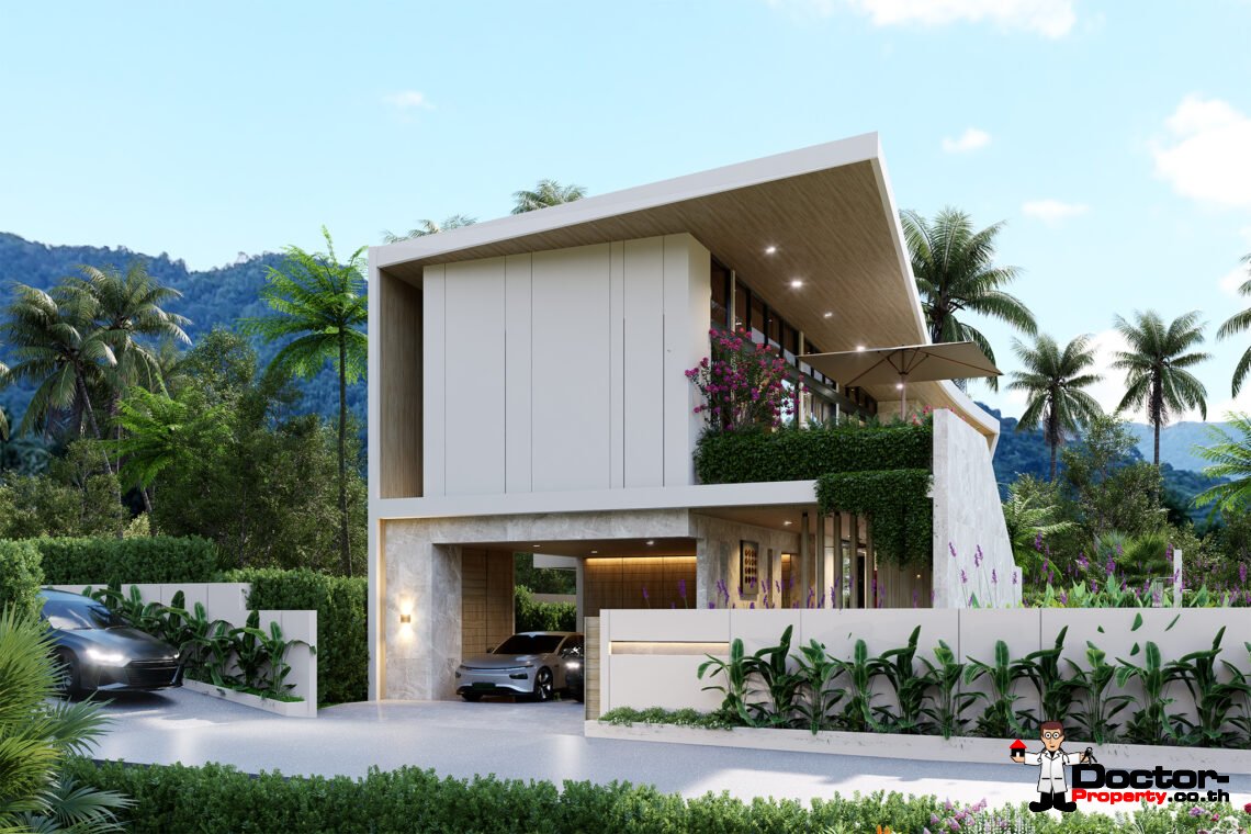 Luxury 3 Bedroom Pool Villa in Lamai, Koh Samui – For Sale